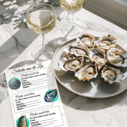 TEN® Oestermes Bruin - Perfect voor Oesters Openen - Tenkitchen.store