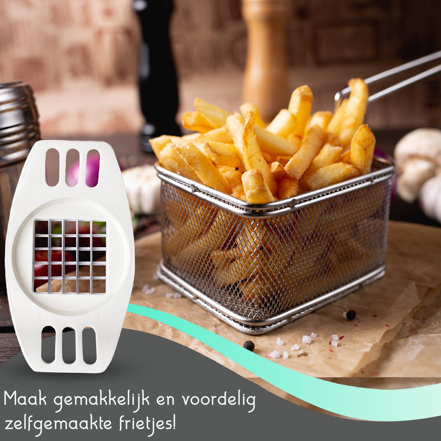 TEN® - Frietsnijder klein professioneel - Tenkitchen.store